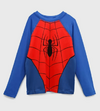 Remera UV "Marvel" - Little Boy - Spiderman azul y roja manga larga