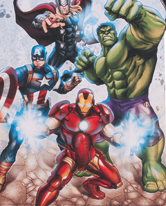 Remera UV "Marvel" - Avengers espalda negra, manga corta en internet