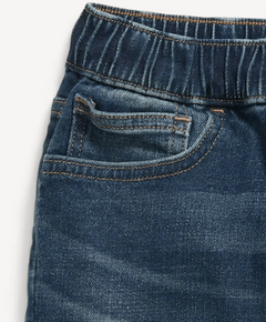 Short "Old Navy" - De jean, cintura elastizada, cordón ajustable - tienda online