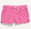 Short "Old Navy" - De towel fucsia con margaritas