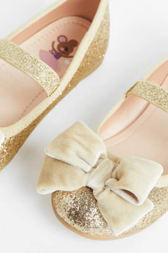 Zapatos "H&M" - Balerinas doradas con moño en internet