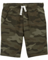 Short "Carter´s" - De algodón camuflado verde