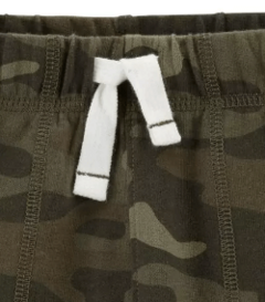 Short "Carter´s" - De algodón camuflado verde - comprar online