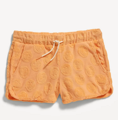 Short "Old Navy" - De towel naranja con Smiles