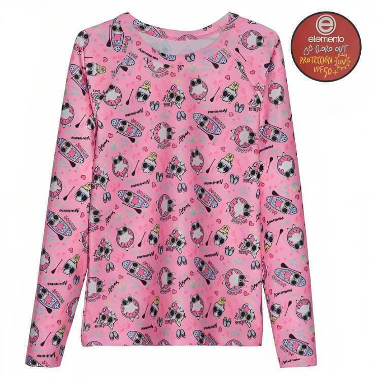 Ropa para ninos remera sol playa pileta lupeluz