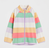 Campera "H&M". De micropolar rayada de colores