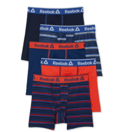 Boxer "Reebok" - Pack x 5 unidades - Rojo, azul y blanco