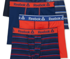 Boxer "Reebok" - Pack x 5 unidades - Rojo, azul y blanco - comprar online