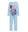 Pijama "Disney". 2 piezas de micropolar celeste con "Frozen"