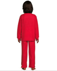 Pijama "Marvel". 2 piezas de micropolar rojo con "Spiderman" - tienda online
