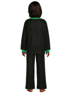 Pijama "xBox". 2 piezas de micropolar verde - tienda online