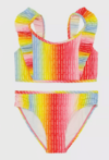 Malla "Tommy Hilfiger" - Big girl -Bikini multicolor con logos