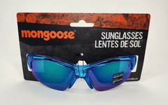 Anteojos de sol "Mongoose" - 100% UV - Azul y negro