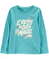 Remera "Carter´s" - Celeste "Every day is magic"