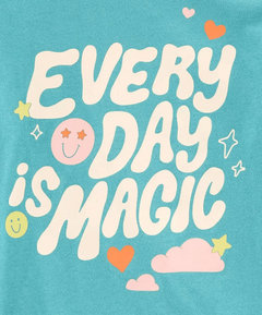 Remera "Carter´s" - Celeste "Every day is magic" - comprar online