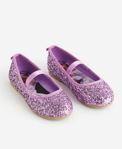 Zapatos "H&M" - Balerinas violetas con brillitos
