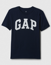 Remera "Gap" - Azul marino con logo blanco
