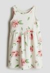 Vestido H&M - Little Girl - Beige con rosas