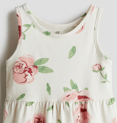 Vestido H&M - Little Girl - Beige con rosas - comprar online