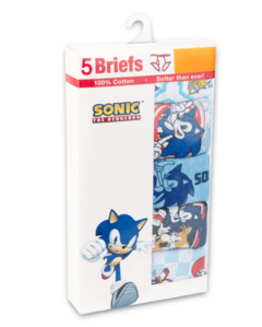 Slips "Sonic" - Pack x 5 unidades - Little Boy en internet