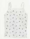 Musculosa "Old Navy" - De morley blanco con flores azules