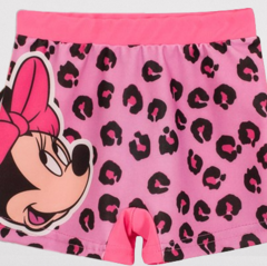 Malla UV "Disney" - Little girl - Remera UV + short - Rosa con Minnie - comprar online