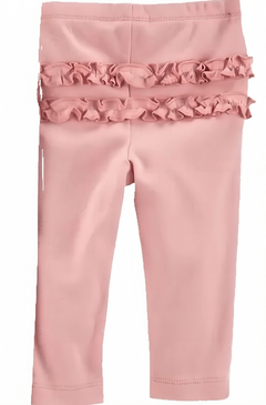 Pantalón "Carter´s" - De algodón rosa con volados en la cola