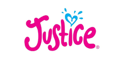 Imagen de Malla "Justice" - 2 piezas top + minishort negro con letras de colores