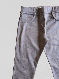 Pantalón "Old Bunch" - Simi jean, marrón con pintitas negras - Lupeluz
