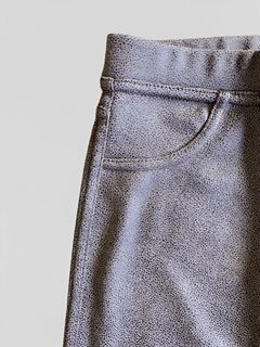 Pantalón "Old Bunch" - Simi jean, marrón con pintitas negras - tienda online