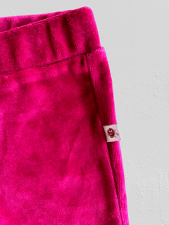 Pantalón "Old Bunch" - De plush, fucsia oscuro - Lupeluz