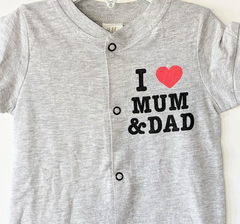 Enteritos "H&M" - Gris con "Mum and Dad" - comprar online