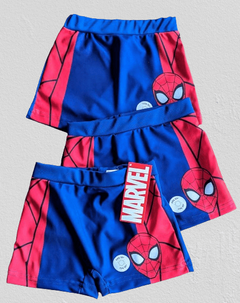 Malla "Marvel" - Big Boy - Zunga - Azul francia con Spiderman rojo a los costados - comprar online