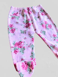 Ranita "Old Bunch" - De algodón con frisa, rosa con flores
