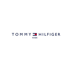 Remera "Tommy Hilfiger" - Blanca, manga larga con logo rojo y azul - comprar online