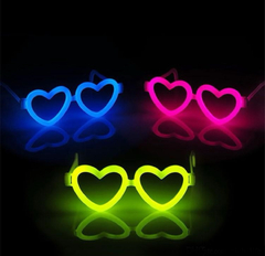 10 anteojos corazon glow - comprar online