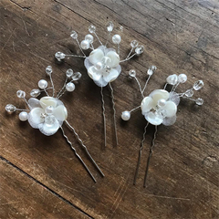 Shiny Flower Clips - comprar online