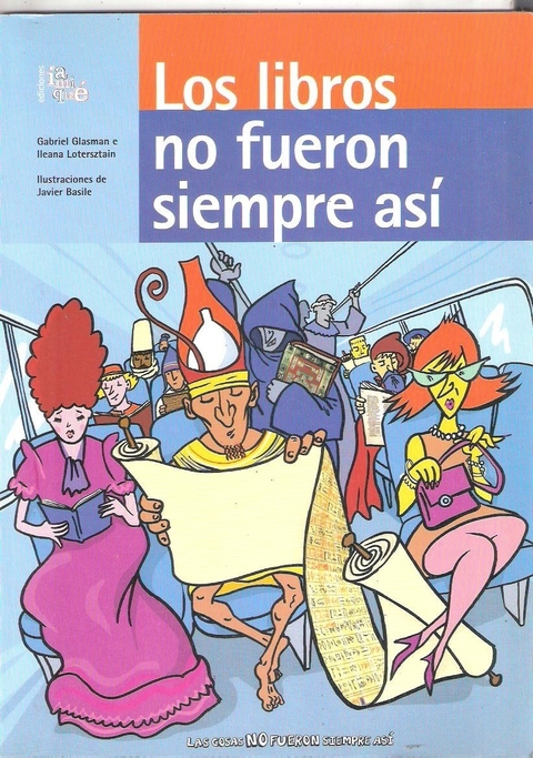 Los libros no fueron siempre así