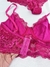 Conjunto sem Bojo Búzios Rosa - LOLA STORE LINGERIE LTDA