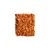 zoom de um biscoito de castanha de caju no formato quadrado