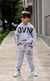 Conjunto OVNI frisado de varon premium (art. 508) - Core Kids