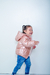 Campera de beba metalizada con piel (art.629) en internet