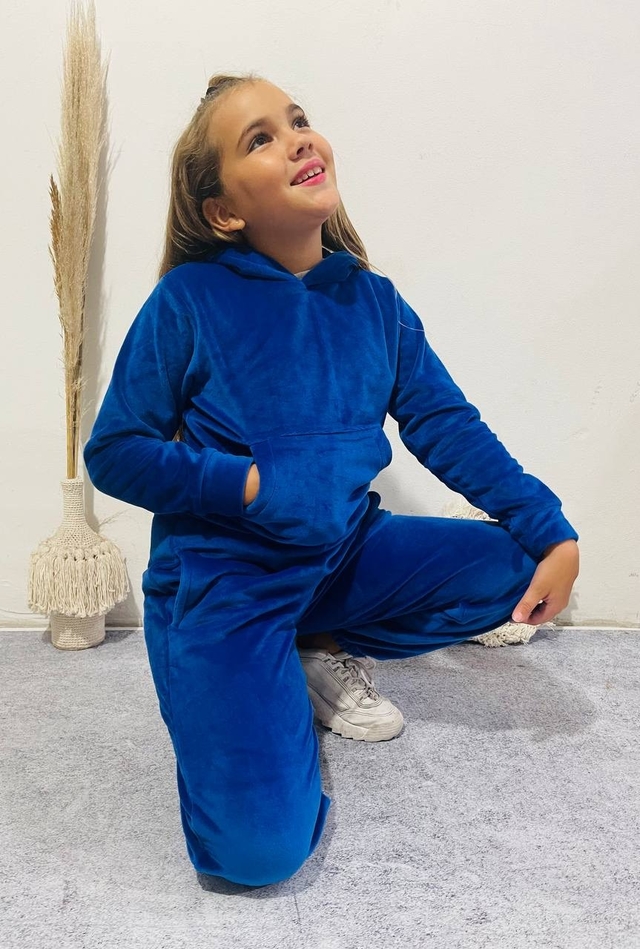 sale x 24 hs Conjunto de plush bifaz super calentito buzo pantalon