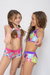 Bikini de nena con flores calidad viento y olas art. 6301 - Core Kids