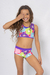 Bikini de nena con flores calidad viento y olas art. 6301 - tienda online