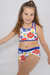 Bikini de nena con flores calidad viento y olas art. 6301 en internet