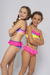 bikini de nena colors con volado calidad viento y olas art. 6306 - Core Kids