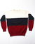 Imagen de SWEATER TRI COLOR DE HILADO ESPECIAL CON LYCRA (ART.347)