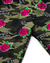 CALZA DE ALGODON Y LYCRA CAMUFLADA CON ROSAS - comprar online