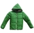 Imagen de campera puffer simil cuero con piel por dentro